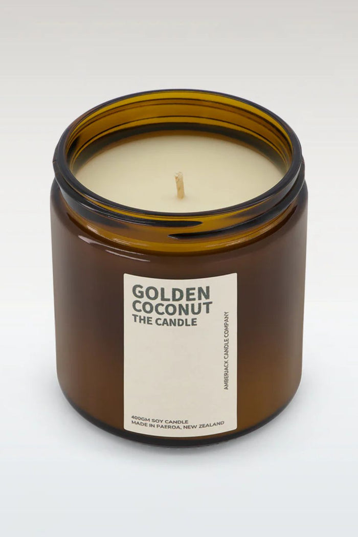 Golden Coconut 400g Candle