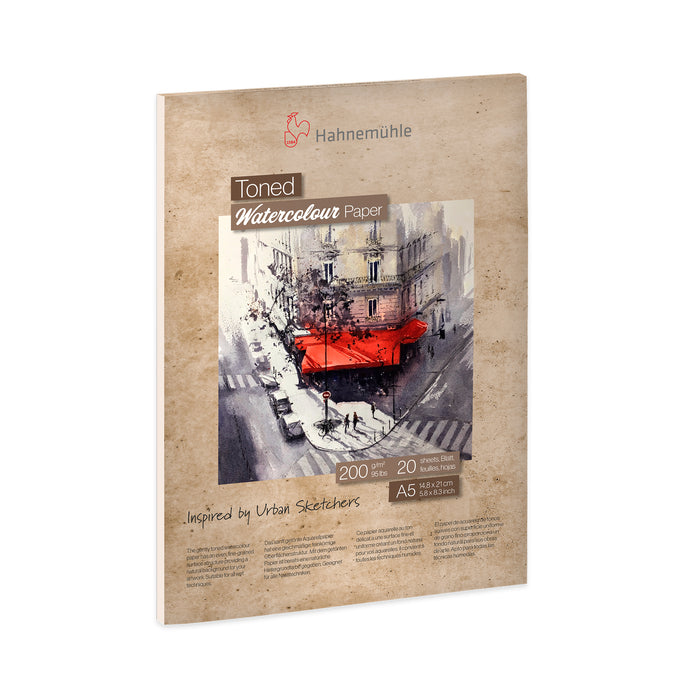 Hahnemühle® Toned Watercolour Pads Beige 200gsm