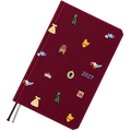 Hobonichi 2027 Light Hard Cover English Book - V&A Series: Welcome to the V&A - Tall & Slim (Weeks - January Start) - Pen Boutique Ltd