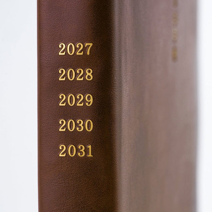 Hobonichi 5-Year Techo Japanese Large Book (2027-2031) - A5 (Monday Start) - Pen Boutique Ltd