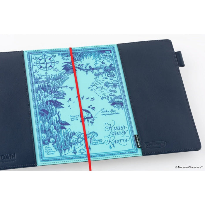 Hobonichi 5-Year Techo Leather Large Cover - Moomin: Written Memories - A5 - Pen Boutique Ltd