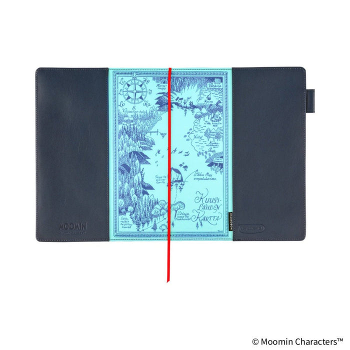 Hobonichi 5-Year Techo Leather Large Cover - Moomin: Written Memories - A5 - Pen Boutique Ltd