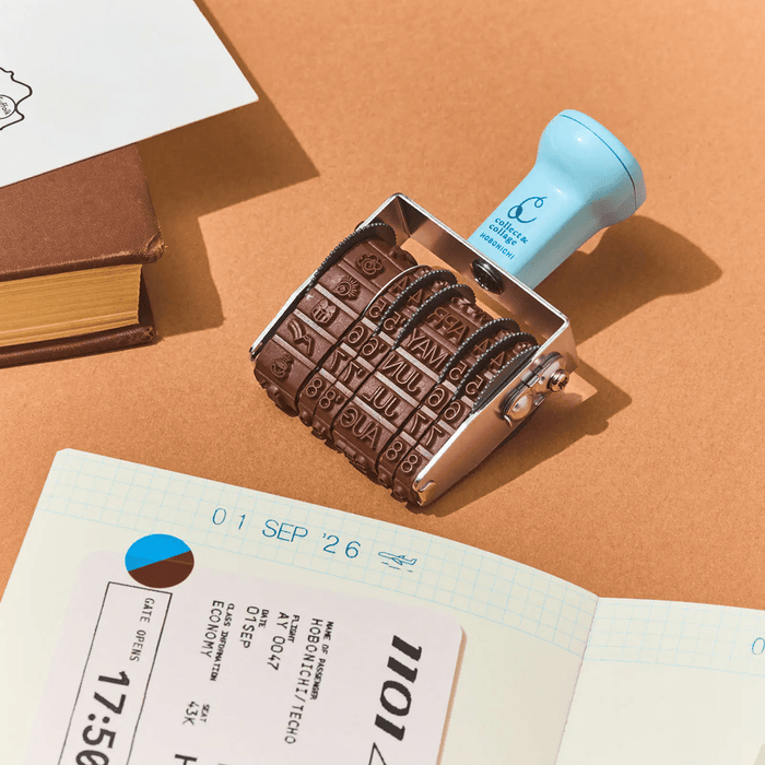 Hobonichi Rotating Stamp - Collect & Collage: Daily Memories - Pen Boutique Ltd
