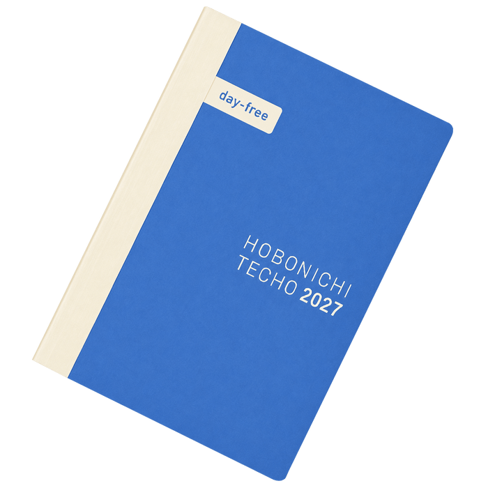 Hobonichi Techo 2027 Japanese Day-Free Book - A5 (Monthly - January Start - Monday Start) - Pen Boutique Ltd