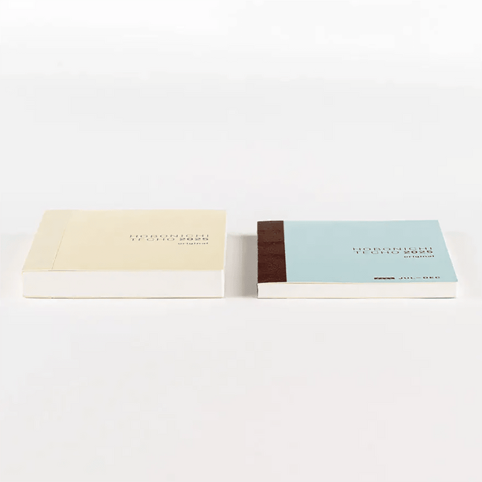 Hobonichi Techo 2027 Japanese Original Avec Refill Books - A6 (Daily 6-month x 2 book set - January Start - Monday Start) - Pen Boutique Ltd