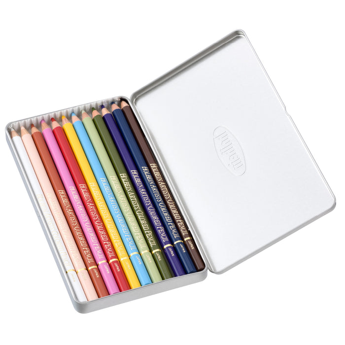 Holbein Artists' Colored Pencil Set of 12 - Portrait