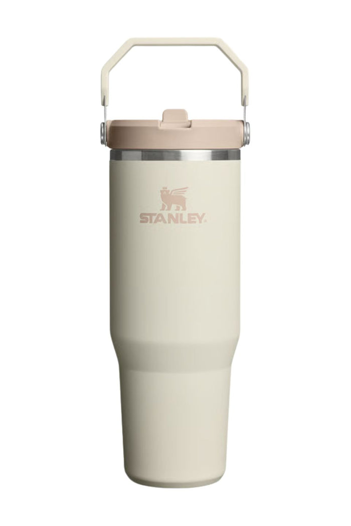 IceFlow Cream Flip Straw Top Handle 887ml 2.0 Tumbler
