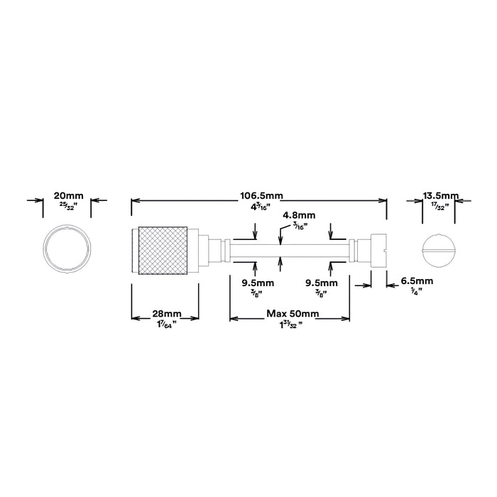 Adaptor Iver Brunswick Lever Rectangular Backplate Privacy Kit Signature Brass 10752KPRIV60 - The Blue Space