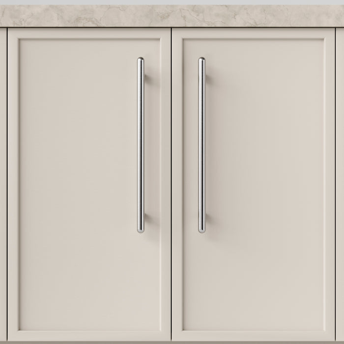 Hero Iver Puerto 320mm Cabinet Pull Handle Polished Chrome 24064 - The Blue Space