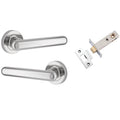 Iver Puerto Lever Round Rose Passage Kit Polished Chrome 24004KPASS60 - The Blue Space