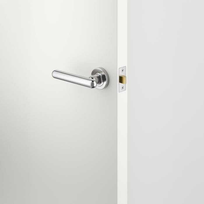 Lifestyle Iver Puerto Lever Round Rose Passage Kit Polished Chrome 24004KPASS60 - The Blue Space