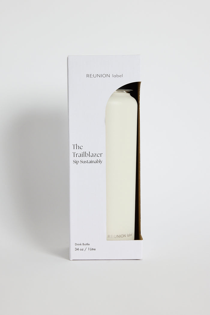 Ivory Stainless Steel 1ltr Water Bottle