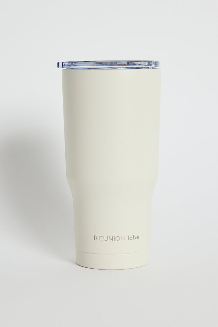 Ivory Stainless Steel 600ml Smoothie + Coffee Cup