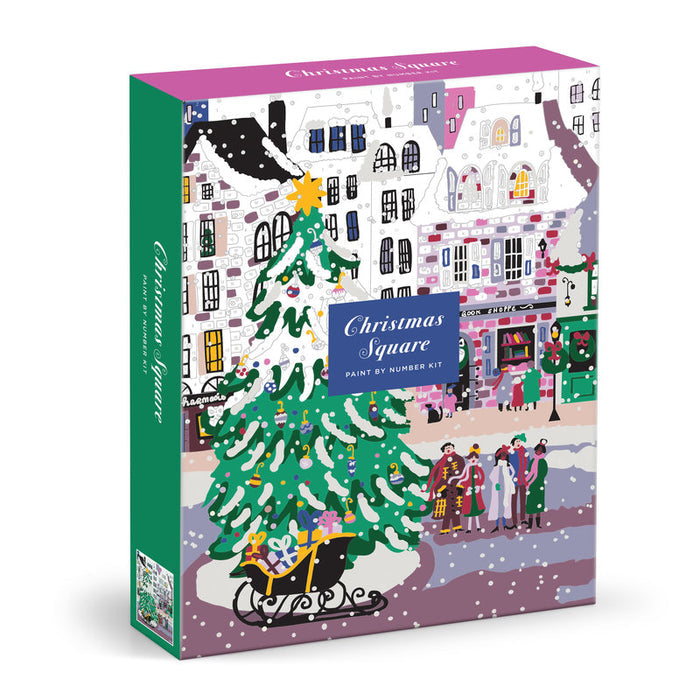 Joy Laforme Christmas Square Paint-by-Number Kit - Clearance