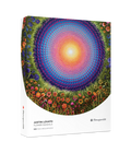 Justin Lovato: Flower Mandala 500-Piece Circular Jigsaw Puzzle - Clearance