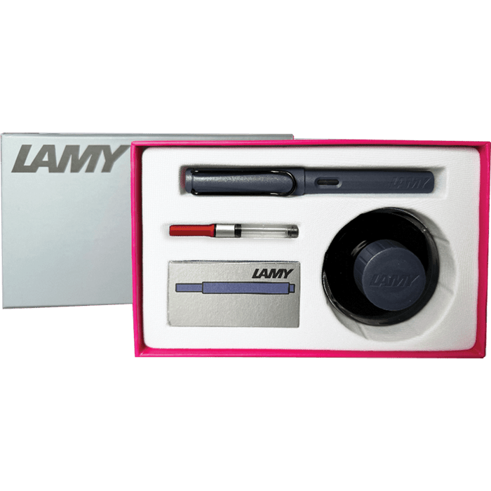 Lamy Safari Gift Set - Pink Cliff - Pen Boutique Ltd