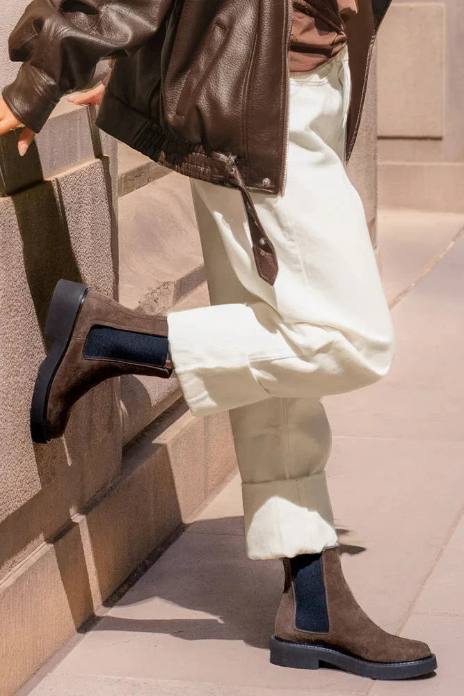 Leilin Kalamata Suede Low Boot