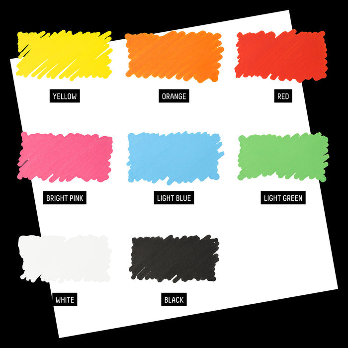 Liquitex Professional Paint Marker 2mm Set of 8 - Essential — swatches
