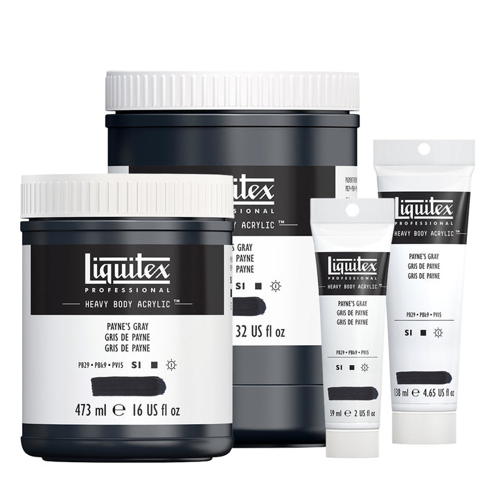 Liquitex Professional Heavy Body Acrylics - Grey