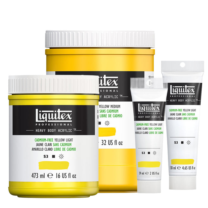 Liquitex Professional Heavy Body Acrylics - Yellow