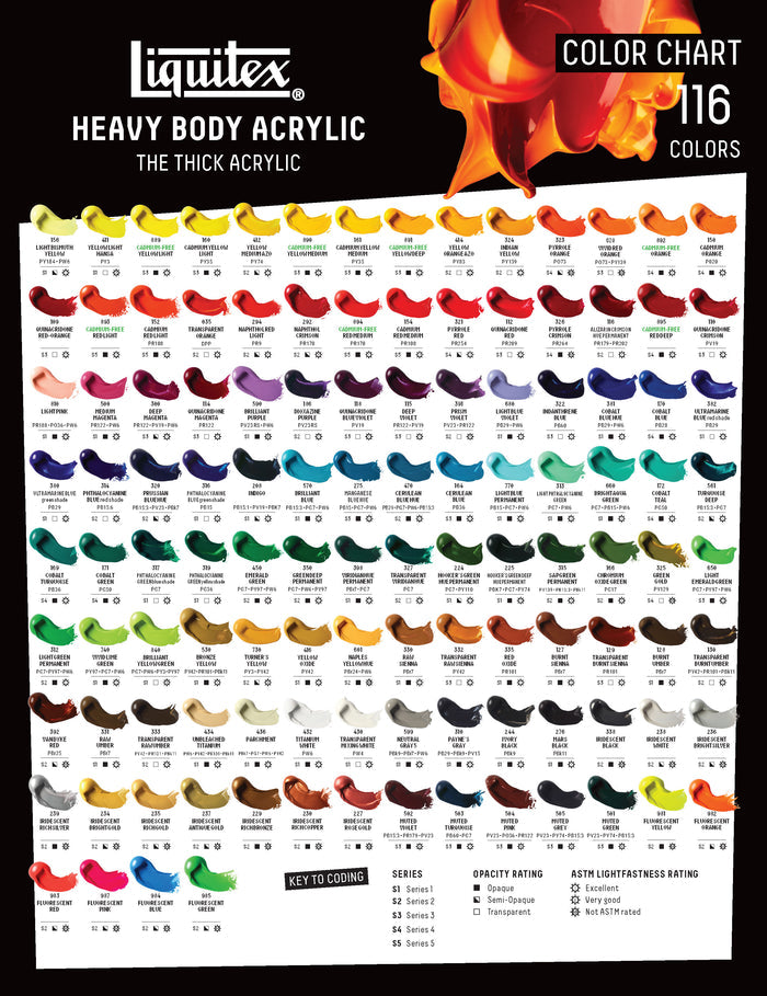 Liquitex Professional Heavy Body Acrylics