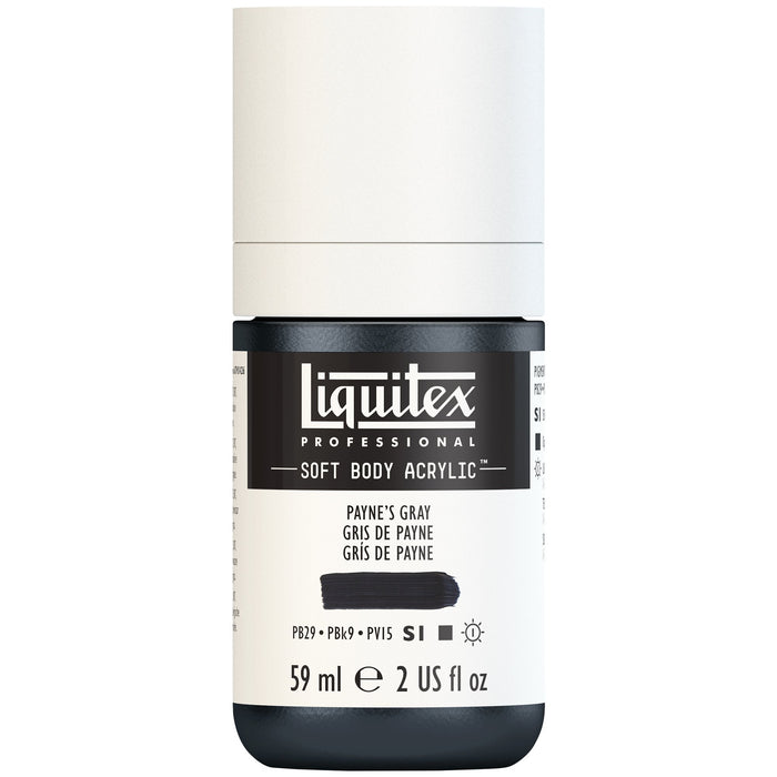 Liquitex Professional Soft Body Acrylics - Grey