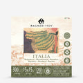 Magnani Italia Watercolour Pad Natural White Cold Pressed 300gsm, 15 x 15 cm