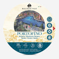 Magnani Portofino Watercolour Block Natural White Hot Pressed 300gsm, Round 32 cm