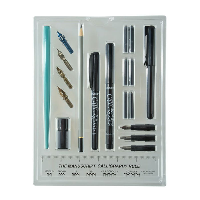Manuscript Class Calligraphy Kit - Teach Yourself Calligraphy - Clearance