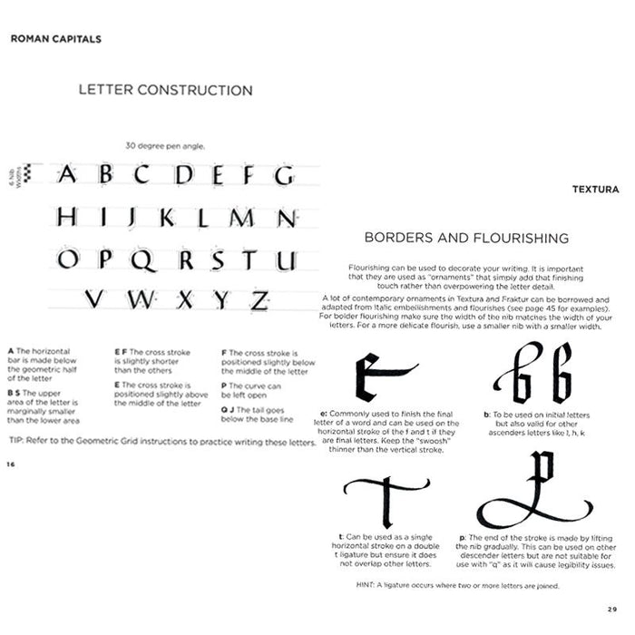 Manuscript Class Calligraphy Kit - Teach Yourself Calligraphy - Clearance