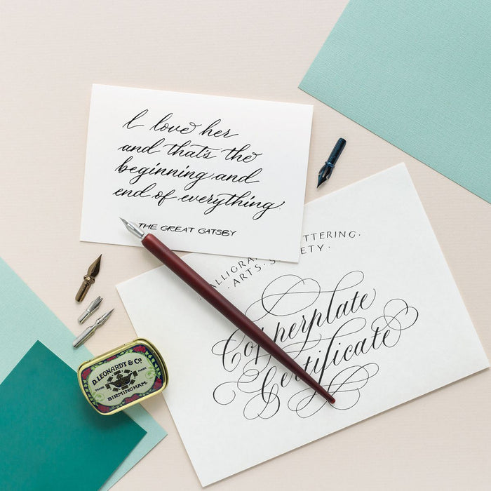Manuscript Leonardt Copperplate & Shadow - Clearance