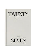 A slim daily diary with a textured off-white cover, featuring the title 'TWENTY 2027 - DAILY DIARY' and the brand 'LETTUCE' in black serif typography.