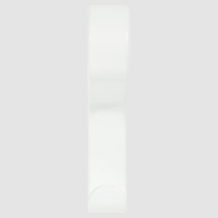 Front View Momo Belt Wall Hook 65mm Matte White B7039.065.MWH - The Blue Space