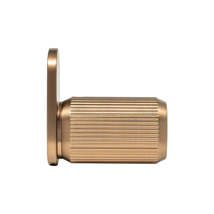 Side View Momo Brooklyn Wall Hook 40mm Brushed Dark Brass BKN7045.040.BDB - The Blue Space