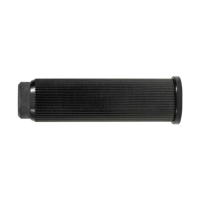 Side View Momo Brooklyn Wall Door Stop 50mm Brushed Black BKN8022.050.BBL - The Blue Space