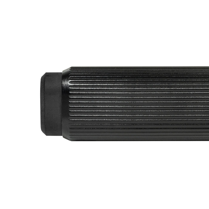 Details Momo Brooklyn Wall Door Stop 50mm Brushed Black BKN8022.050.BBL - The Blue Space