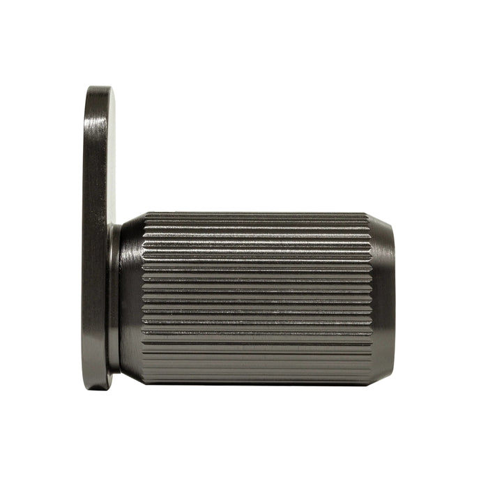 Side View Momo Brooklyn Wall Hook 70mm Black Titanium BKN7045.070.TTBL - The Blue Space