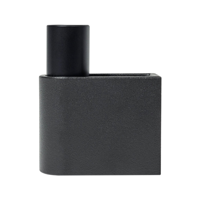 Side View Momo Casey Wall Hook 50mm Matte Black C7043.050.MBL - The Blue Space