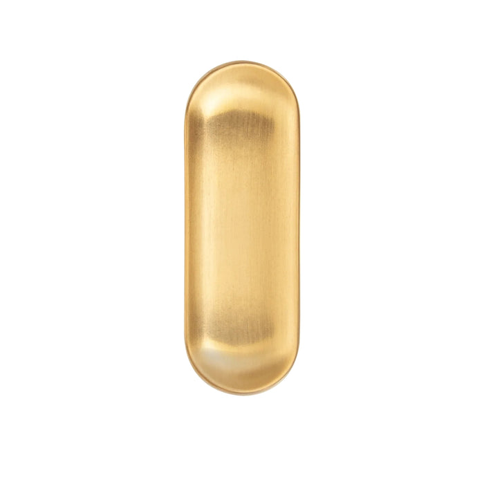 Front View Momo Luv Wall Hook 41mm Brushed Dark Brass L7037.041.BDB - The Blue Space