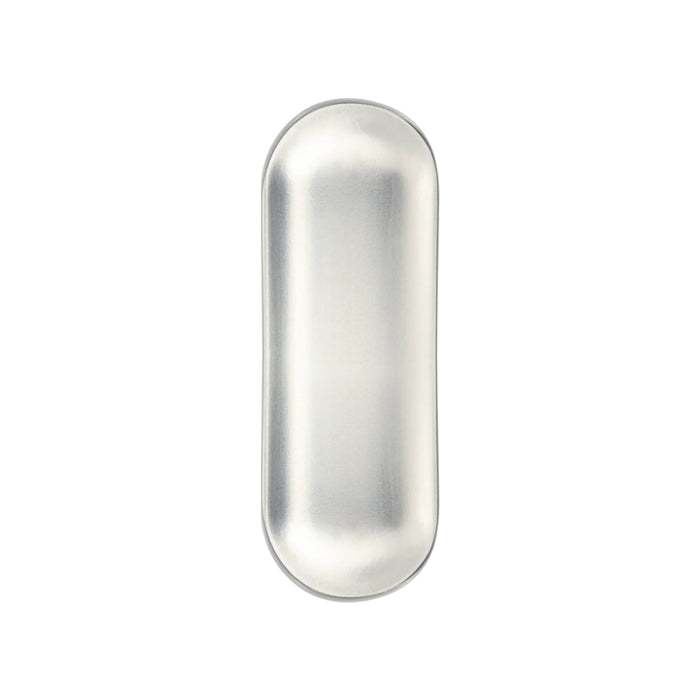 Front View Momo Luv Wall Hook 41mm Brushed Nickel L7037.041.BRN - The Blue Space