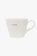 Morena White Bucket Mug 350ml HW Mugs Keith Brymer Jones