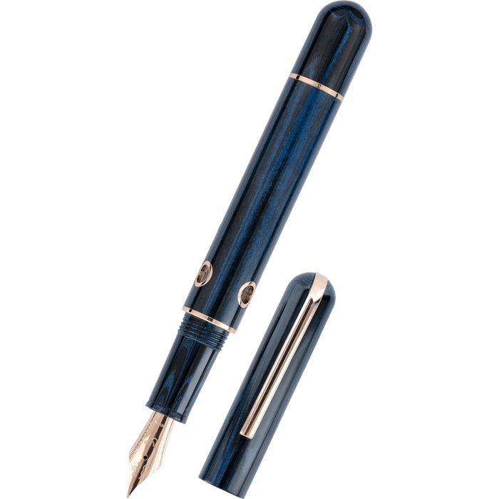 Nahvalur Nautilus Fountain Pen - Maylandia Blue - Pen Boutique Ltd