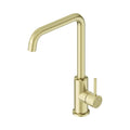 Nero Dolce II Sink Mixer Square Spout - Brushed Gold 25B019BG - The Blue Space