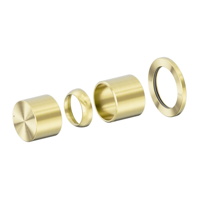 Nero Pure SS316L Shower Mixer Trim Kits Only Brushed Gold NR172211TBG - The Blue Space