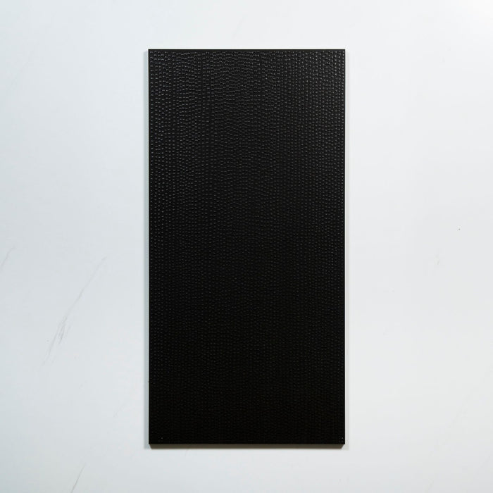 No Hand Olivia Charcoal Decor Tile 300 x 600mm MATLEM2 - The Blue Space
