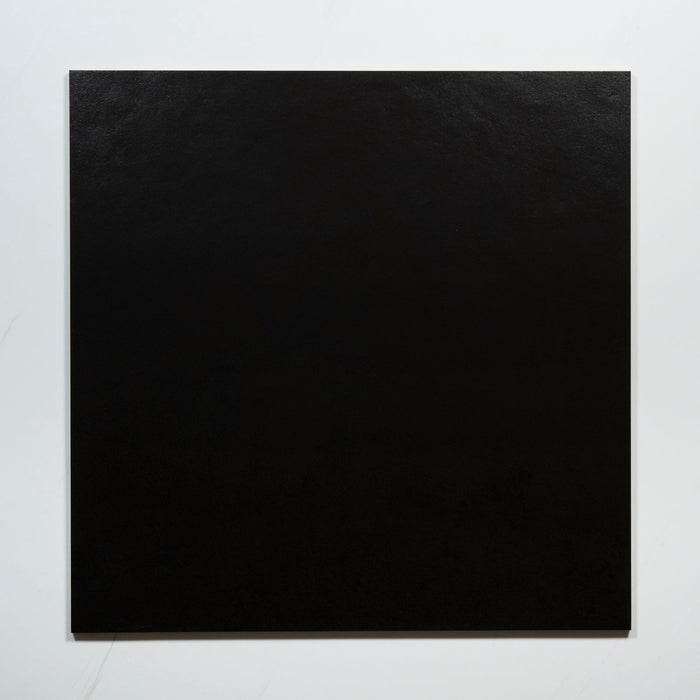 No Hand Olivia Charcoal Matte Porcelain Tile 600 x 600mm MATLEM3 - The Blue Space