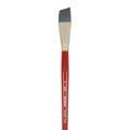 Opus Denman Acrylic Brushes Long Handle - Angle