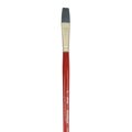 Opus Denman Acrylic Brushes Long Handle - Flat