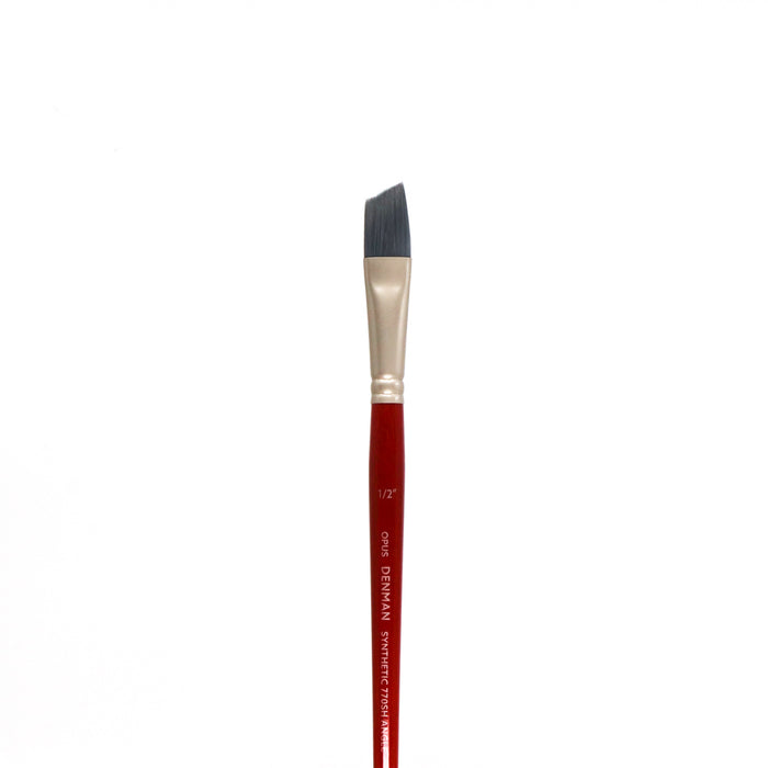 Opus Denman Acrylic Brushes Short Handle - Angle