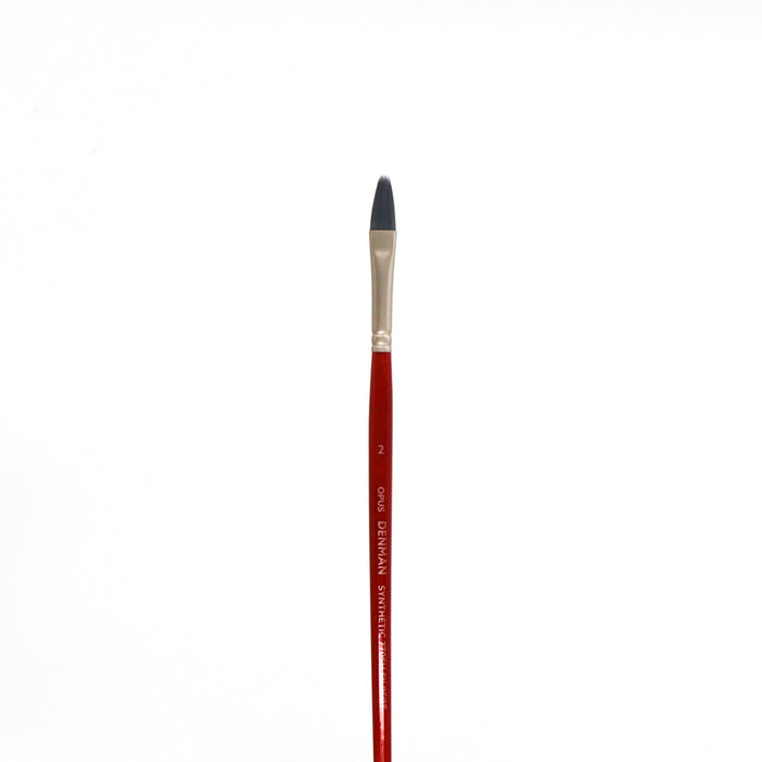 Opus Denman Acrylic Brushes Short Handle - Filbert